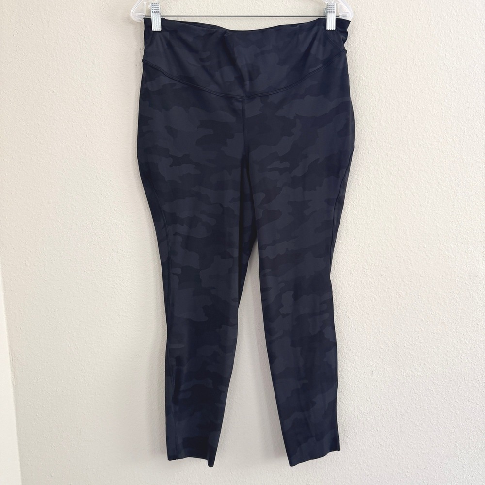 Lululemon Align High Rise Pant 25" Heritage 365 Camo Deep Coal Multi Size 14